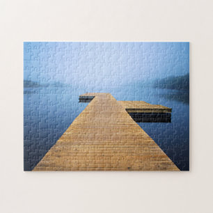 Dock on the Lake Jigsaw Puzzle