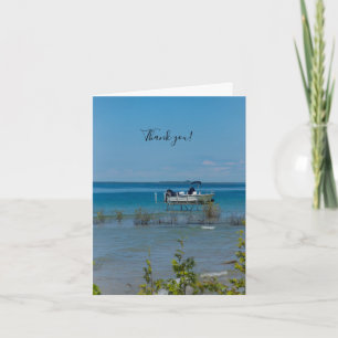 Docked At Mackinac Thank You Card
