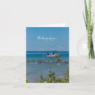 Docked At Mackinac Thinking Of You Card