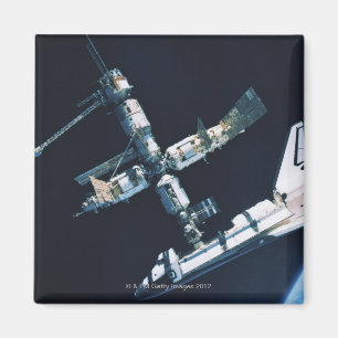 Docked Space Shuttle 2 Magnet