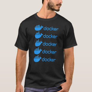 Docker Engine  Programming Coding Software Develop T-Shirt