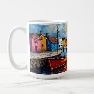 Docking Boats Coffee Mug