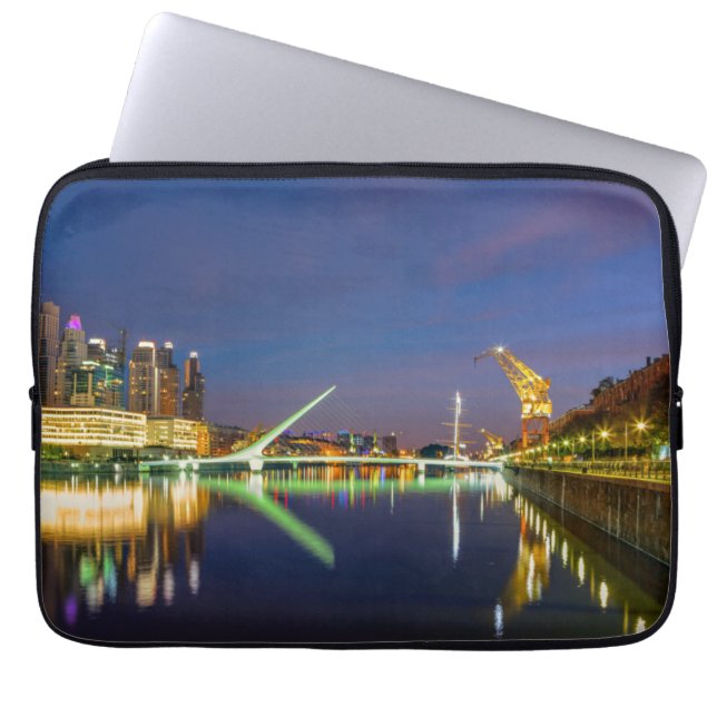 Docklands Bsas Laptop Sleeve (Front)