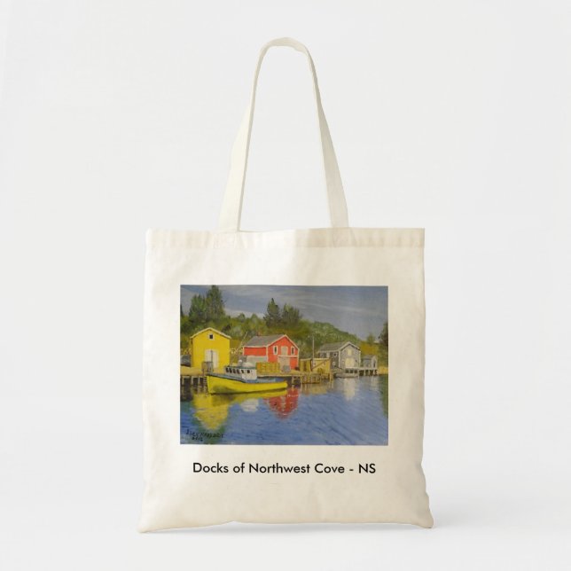 Docks of Northwest Cove - NS Tote Bag (Front)