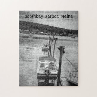 Dockside Boothbay Harbour 11x14 Photo Puzzle w/Box