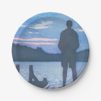 Dockside Paper Plate