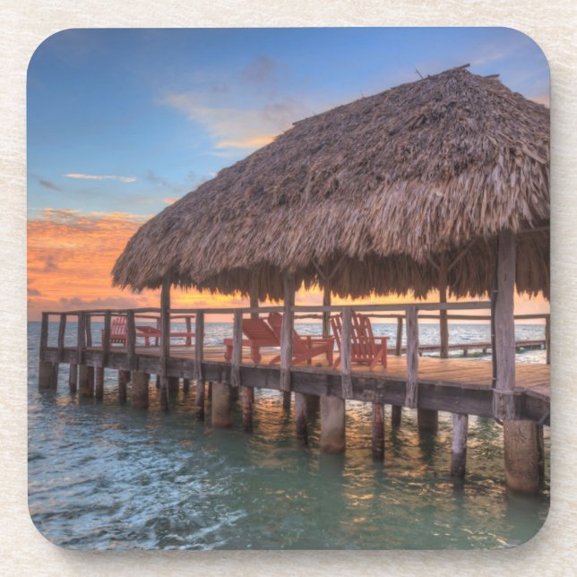 Dockside Sunrise Coaster (Front)