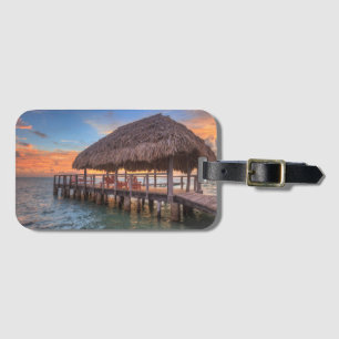 Dockside Sunrise Luggage Tag