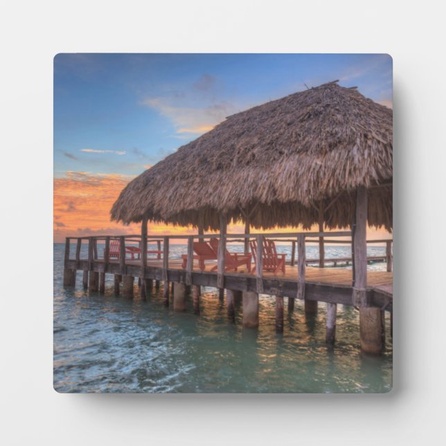 Dockside Sunrise Plaque (Front)