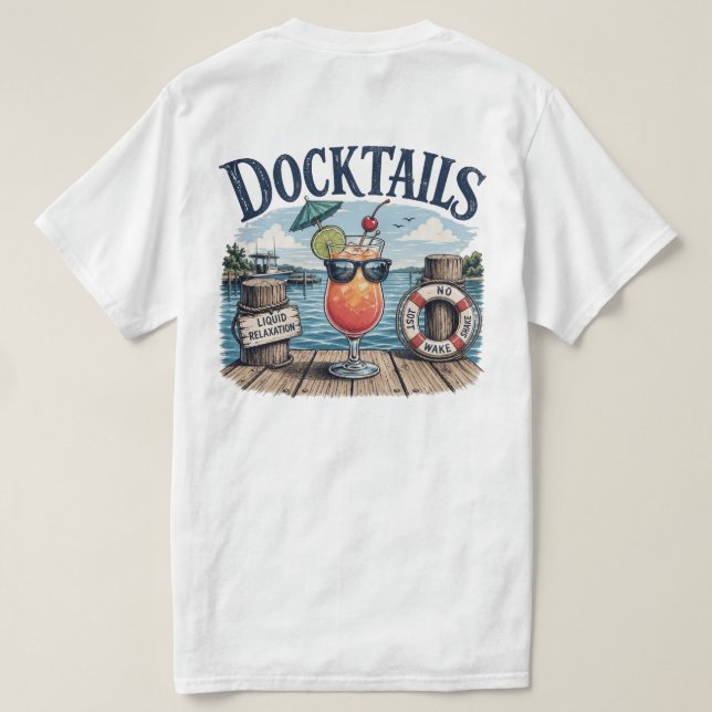 Docktails T-Shirt (Design Back)