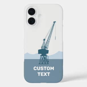 Dockyard Crane iPhone 16 Case