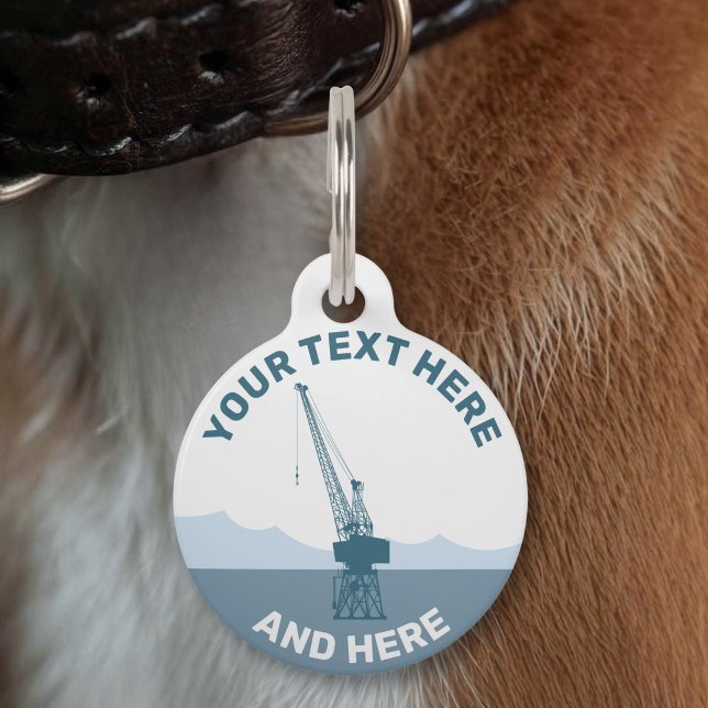 Dockyard Crane Pet Tag (Creator Uploaded)