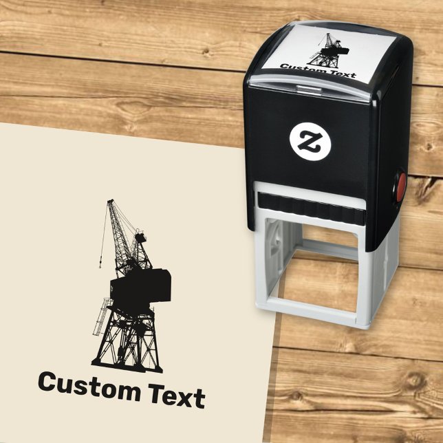 Dockyard Crane Self-inking Stamp (Creator Uploaded)