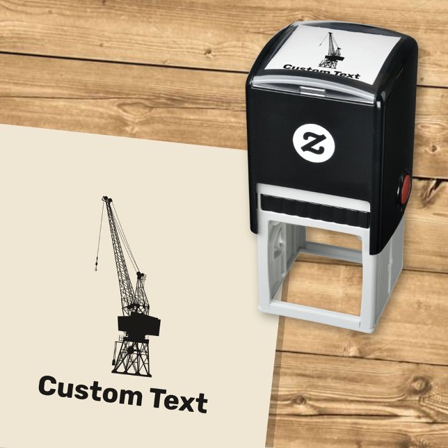 Dockyard Crane Self-inking Stamp (Creator Uploaded)