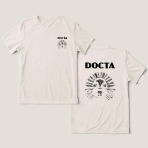 Docta stipe face Tri-Blend shirt