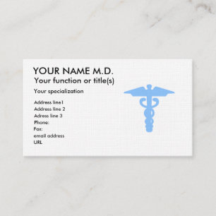 Doctor 1 business card