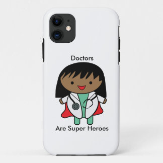 Doctor African American Female Hero Personalise iPhone 11 Case
