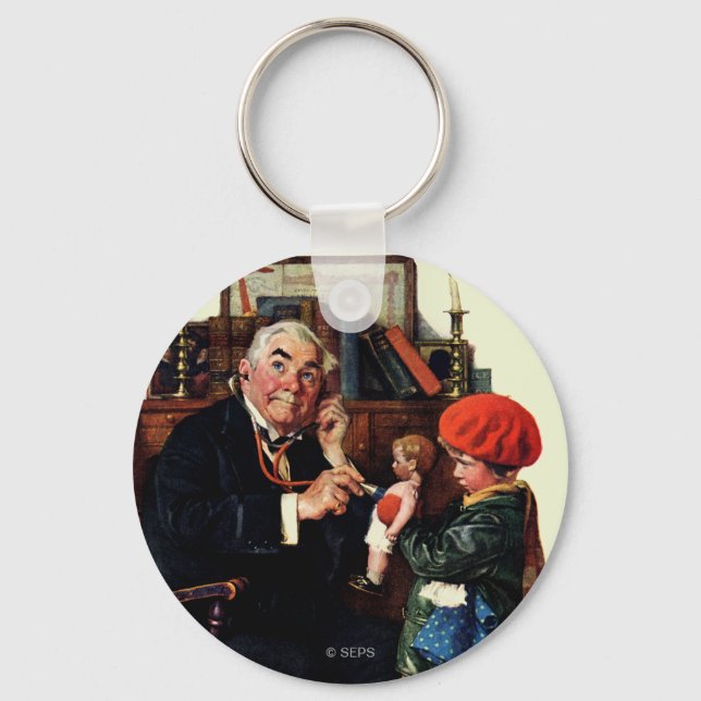 Doctor and the Doll Key Ring (Front)