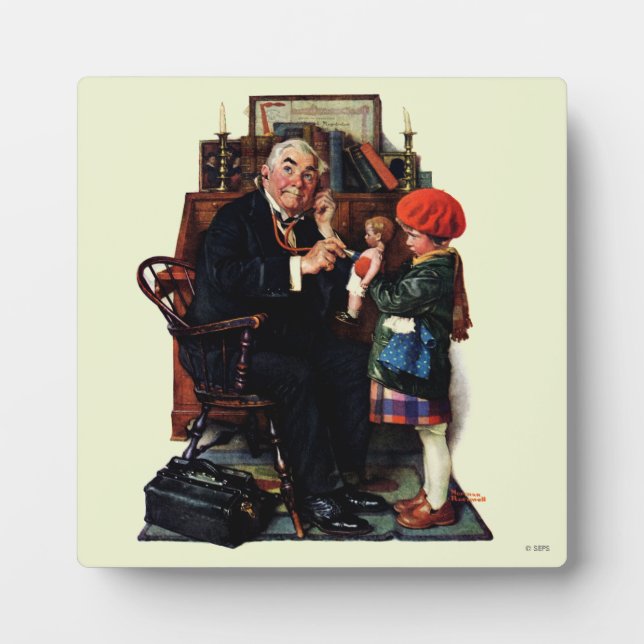 Doctor and the Doll Plaque (Front)