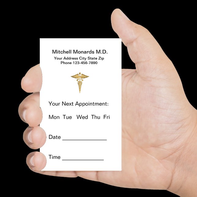 Doctor Appointment Budget Bulk Business Cards  (Creator Uploaded)