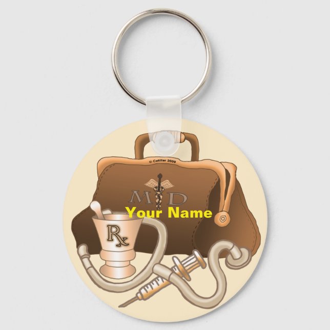 Doctor bag key ring (Front)