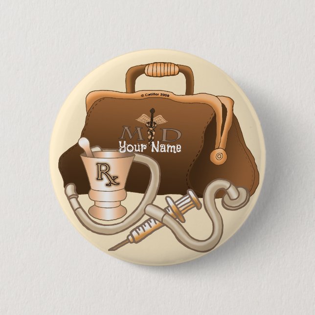 Doctor bag pin (Front)
