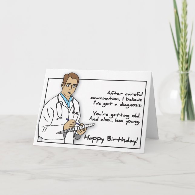 Doctor Birthday Card (Front)