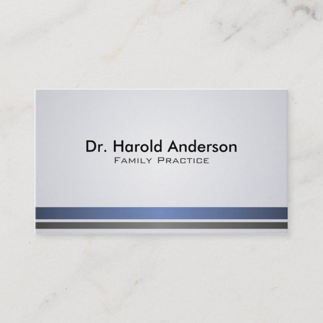 Doctor - Business Cards (Front)