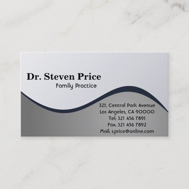 Doctor - Business Cards (Front)