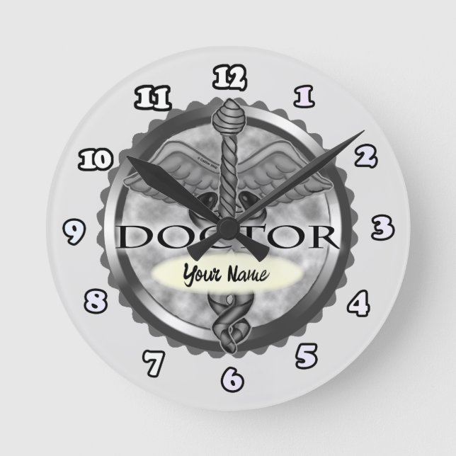 Doctor Caduceus clock (Front)