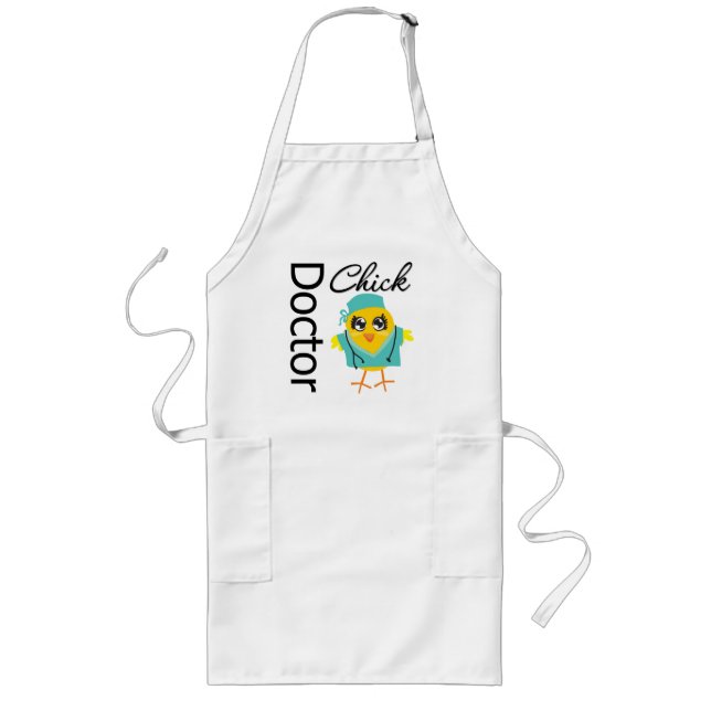 Doctor Chick Long Apron (Front)