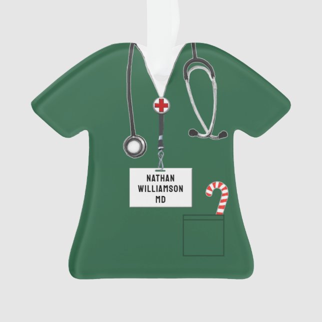 Doctor Christmas Collectable Ornament (Front)