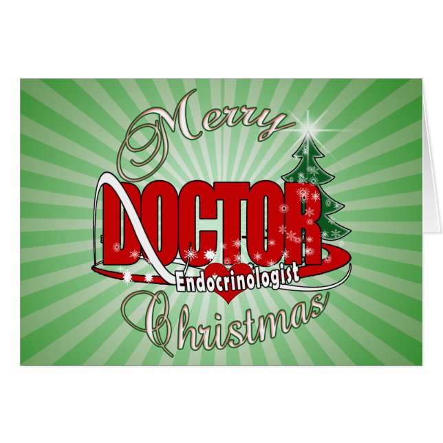 DOCTOR CHRISTMAS Endocrinologist (Front Horizontal)