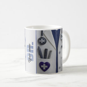 Doctor Coat Stethoscope Mug Custom Medical Nurse