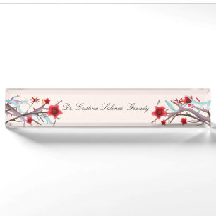 Doctor Desk Name Plate Meadow Sakura