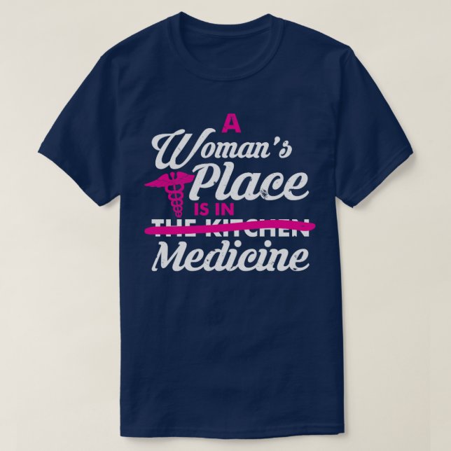 doctor doctor doctoral student medical student med T-Shirt (Design Front)
