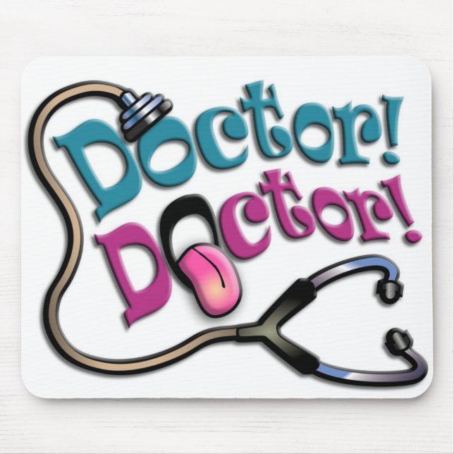Doctor Doctor Mouse Mat (Front)