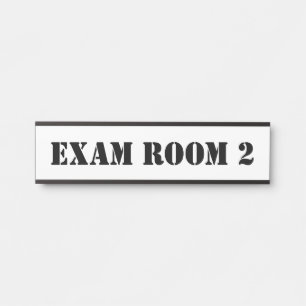 Doctor Doctor's Exam Room Office Door Sign Stencil