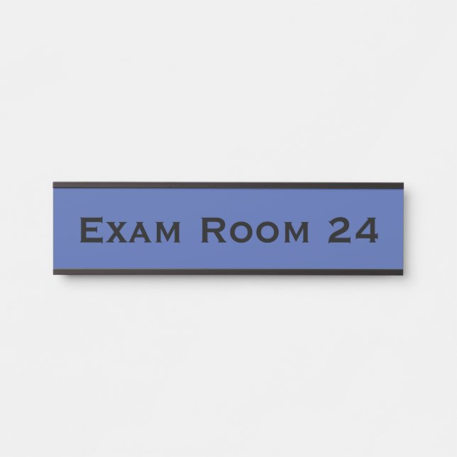 Doctor Doctor's Office Dentist Exam Room Door Sign (Front)