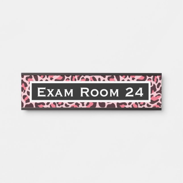 Doctor Doctor's Office Dentist Exam Room Door Sign (Front)