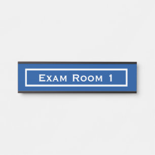 Doctor Doctor's Office Dentist Exam Room Door Sign