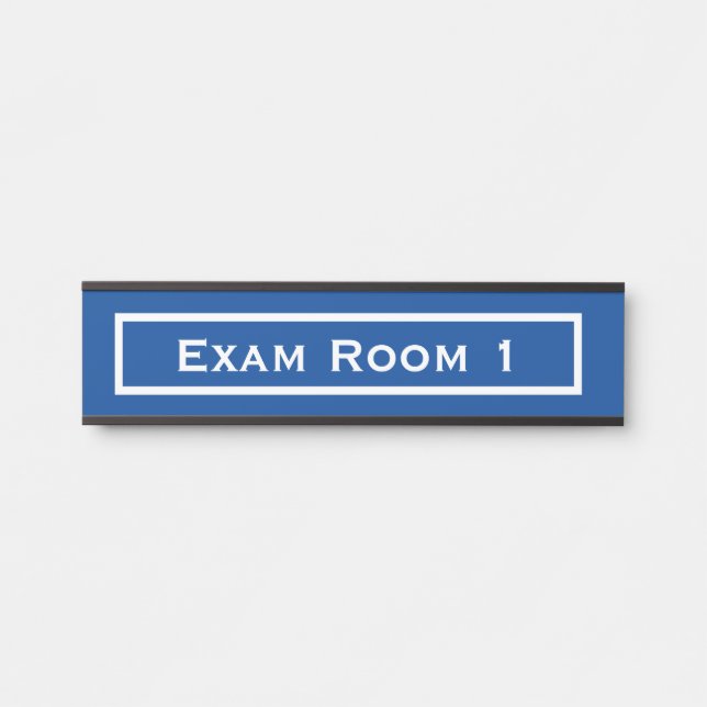 Doctor Doctor's Office Dentist Exam Room Door Sign (Front)