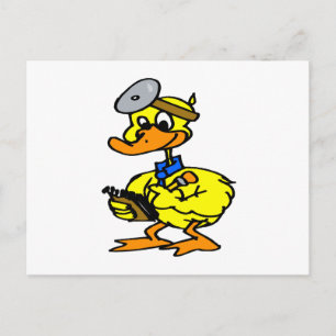 Doctor Duck Postcard