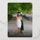 Doctor Elegant Photo Graduate Foil Announcement