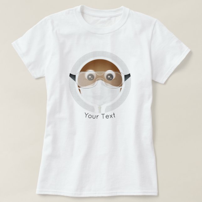 Doctor Emoji | African American T-Shirt (Design Front)