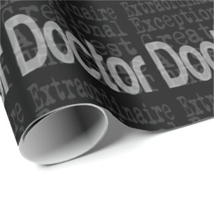 Doctor Extraordinaire Wrapping Paper