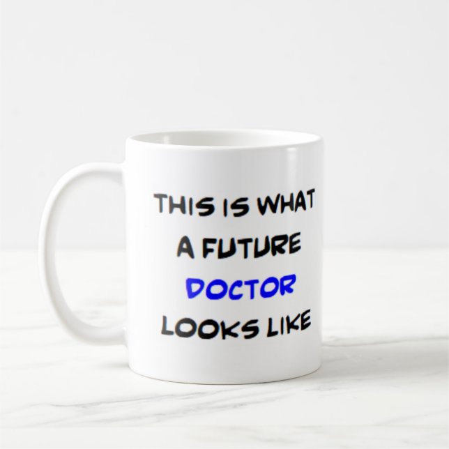 doctor, future coffee mug (Left)