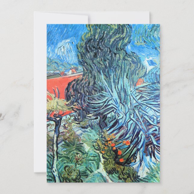 Doctor Gachet's Garden, Auvers by Vincent van Gogh (Front)