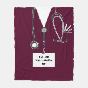 Doctor Gift Ideas Fleece Blanket