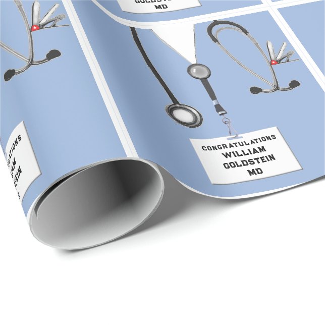 Doctor Gift Wrapping Paper (Roll Corner)
